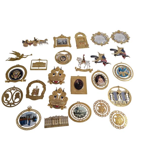 26 White House Historical Association Christmas Ornaments US Army - Picture 1 of 12
